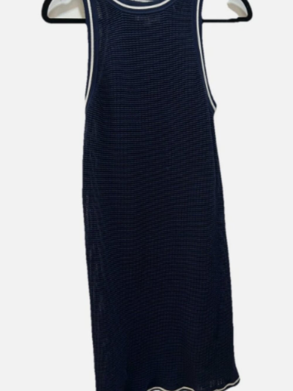 Solid & Striped The Carson Mini Dress Swim Cover-Up Blue Size M 2924 - Picture 5 of 8